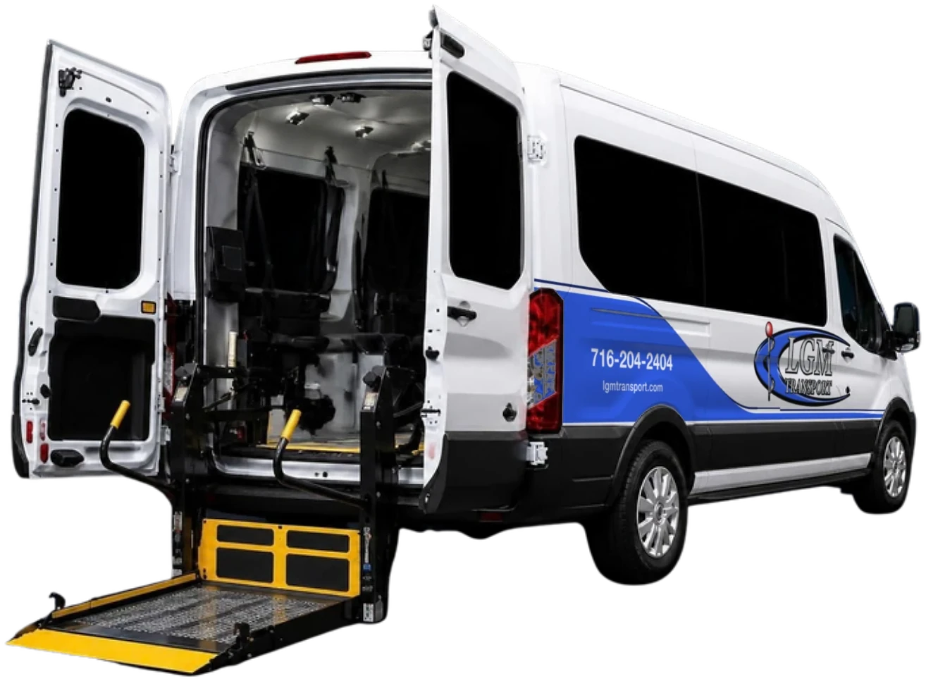 Wheelchair-accessible van